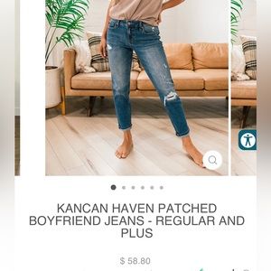 Kancan Haven Boyfriend Jeans